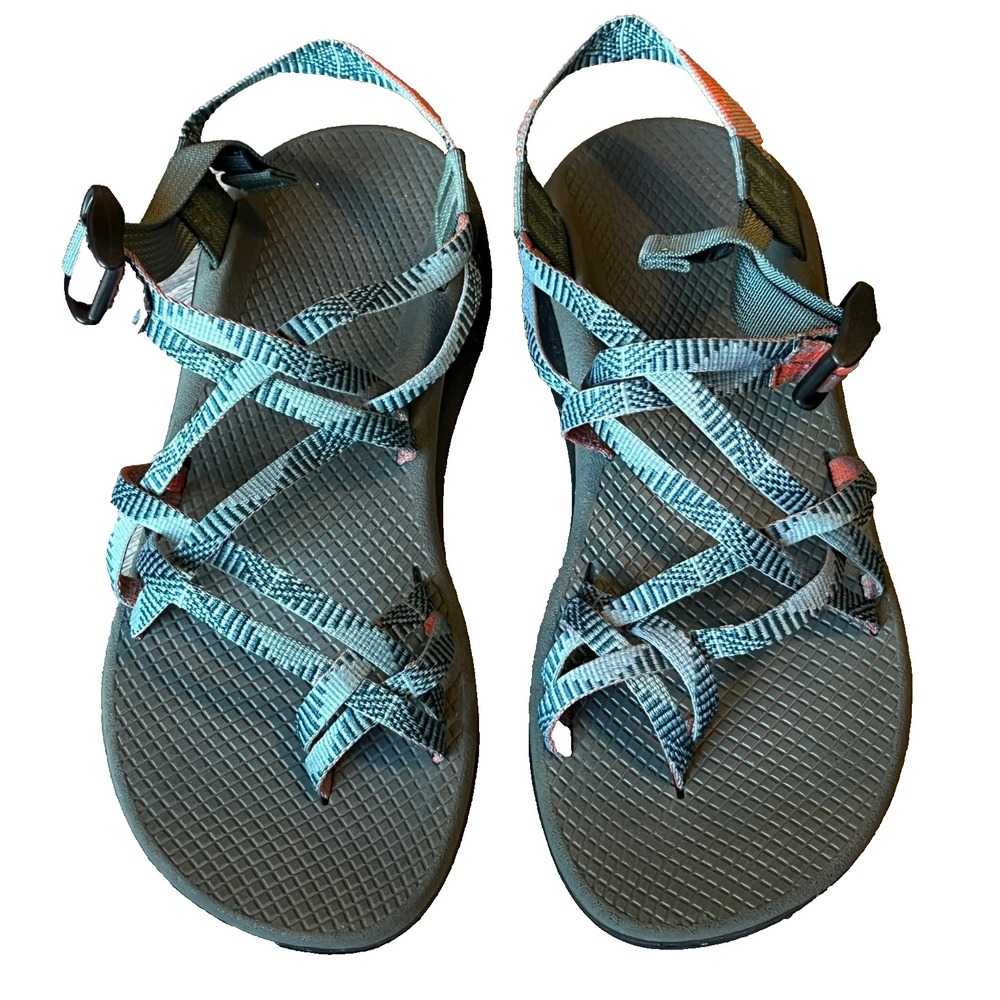 Chaco Z/X2‎ Cloud Hiking Sandals Blue Gray Womens 10 UK 8 EU 41